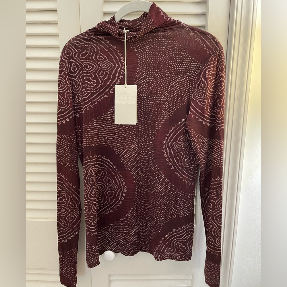 Ulla Johnson Aurelia Turtleneck Garnet - NWT